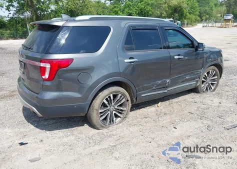 2016 Ford Explorer Platinum из США, поврежденный, VIN 1FM5K8HT8GGC38883